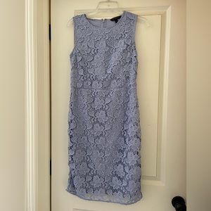 Lavender lace dress size 4 Banana Republic